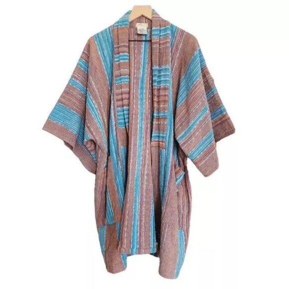 NWT FreePeople Vintage Striped Kimono - Picture 2 of 3